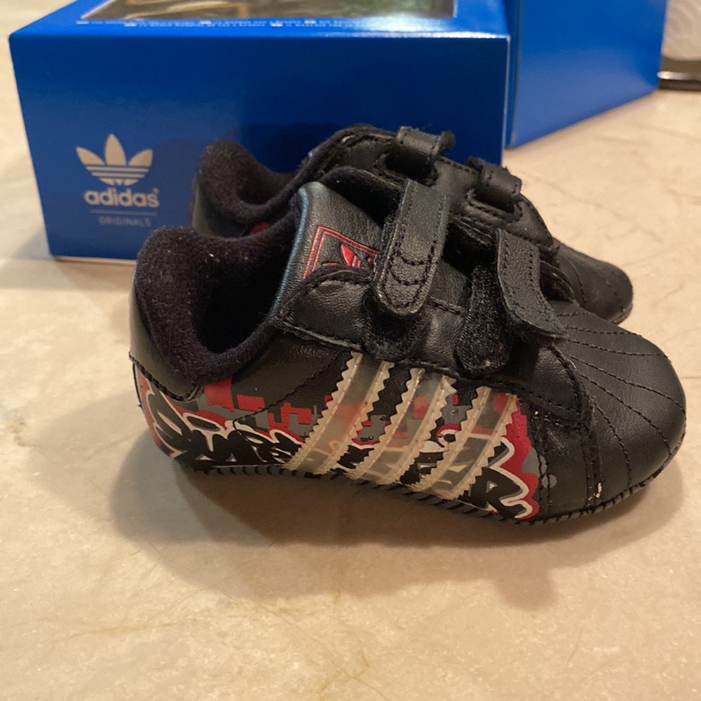 NWT Adidas Superstar CF Crib
